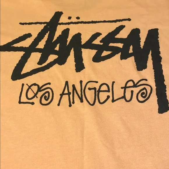 🆕 Stussy T shirt Los Angeles LA discontinued color Unisex - Picture 4 of 8